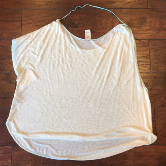 NWT Free People Pluto One-Shoulder Tee top - Picture 7 of 8